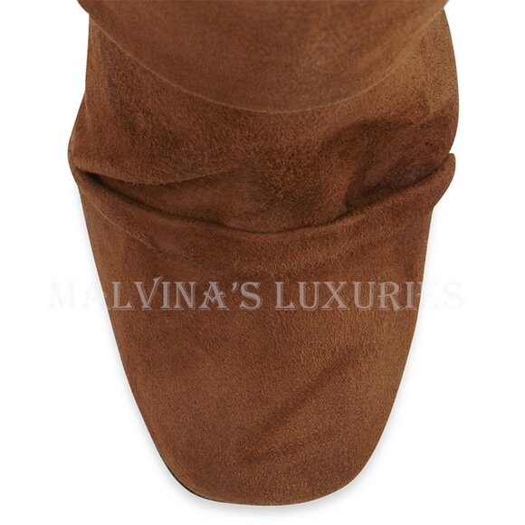 GIUSEPPE ZANOTTI BOOTS ALABAMA ANKLE BOOTIES FRINGE SUEDE LEATHER - Picture 7 of 14